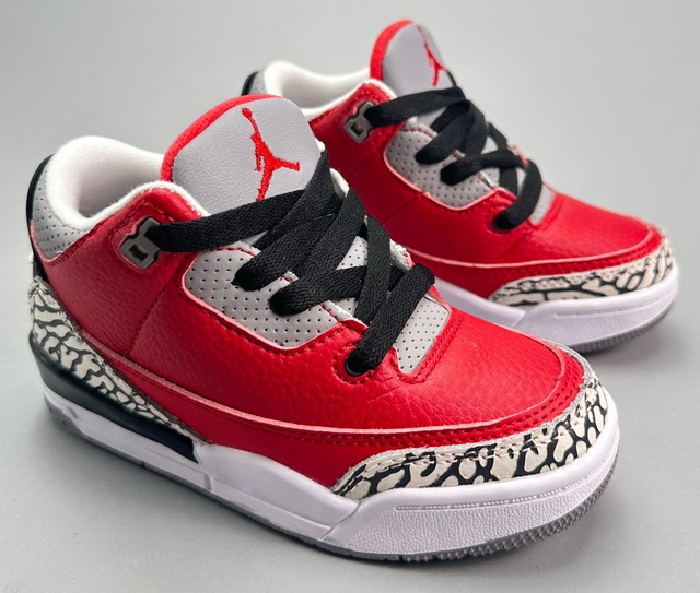 Kids Air Jordan Cement 3 07